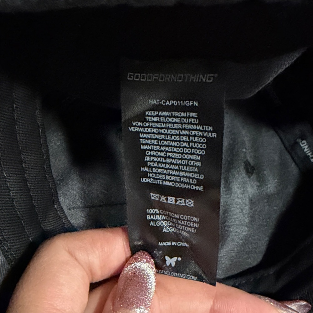 GoodForNothing VINTAGE WASHED CAP - Picture 4 of 7